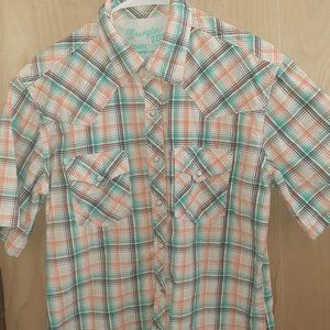 Medium Wrangler Competition button down